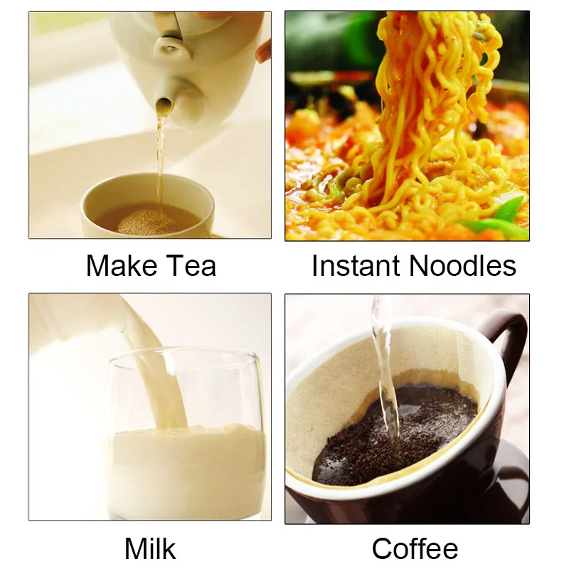 

12/24V Car Heating Water Bottle Stainless Steel Electric Cup Water Heater Leakproof Milk Coffee Tea Thermos Cup for Traveling