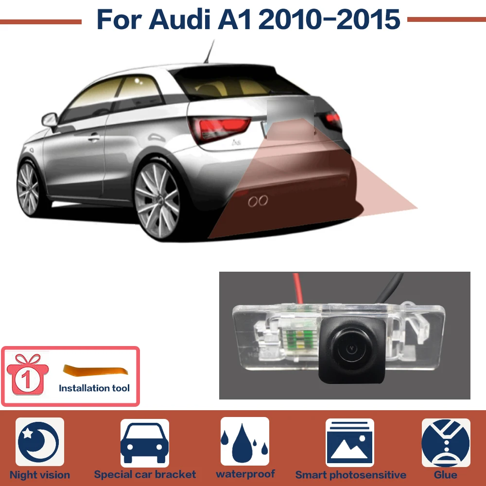 

Night Vision Rear View Camera Reversing Car Back Up Camera HD CCD For Audi A1 2010-2015