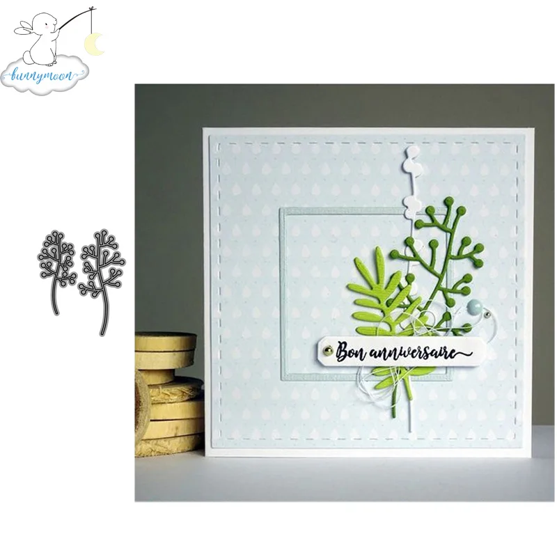 2019 Новое прибытие листья 3D подарок Прошитые DIY штампы для скрапбукинга ремесло