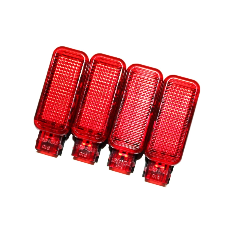DAZOO 8KD 947 411 4 шт. OEM двери Панель Предупреждение светильник с линией для Octavia A3 S3 A4 A5 A6 A7 A8 Q3 Q5 TT 8KD 947 411
