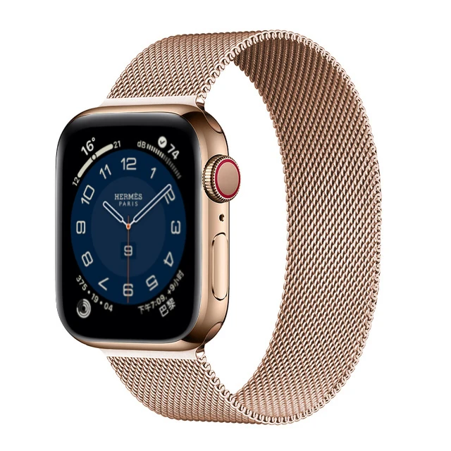 

Strap For Apple watch band 44mm 40mm iwatch band 38mm/42mm smartwatch Milanese Loop bracelet applewatch band series 6 se 5 4 3