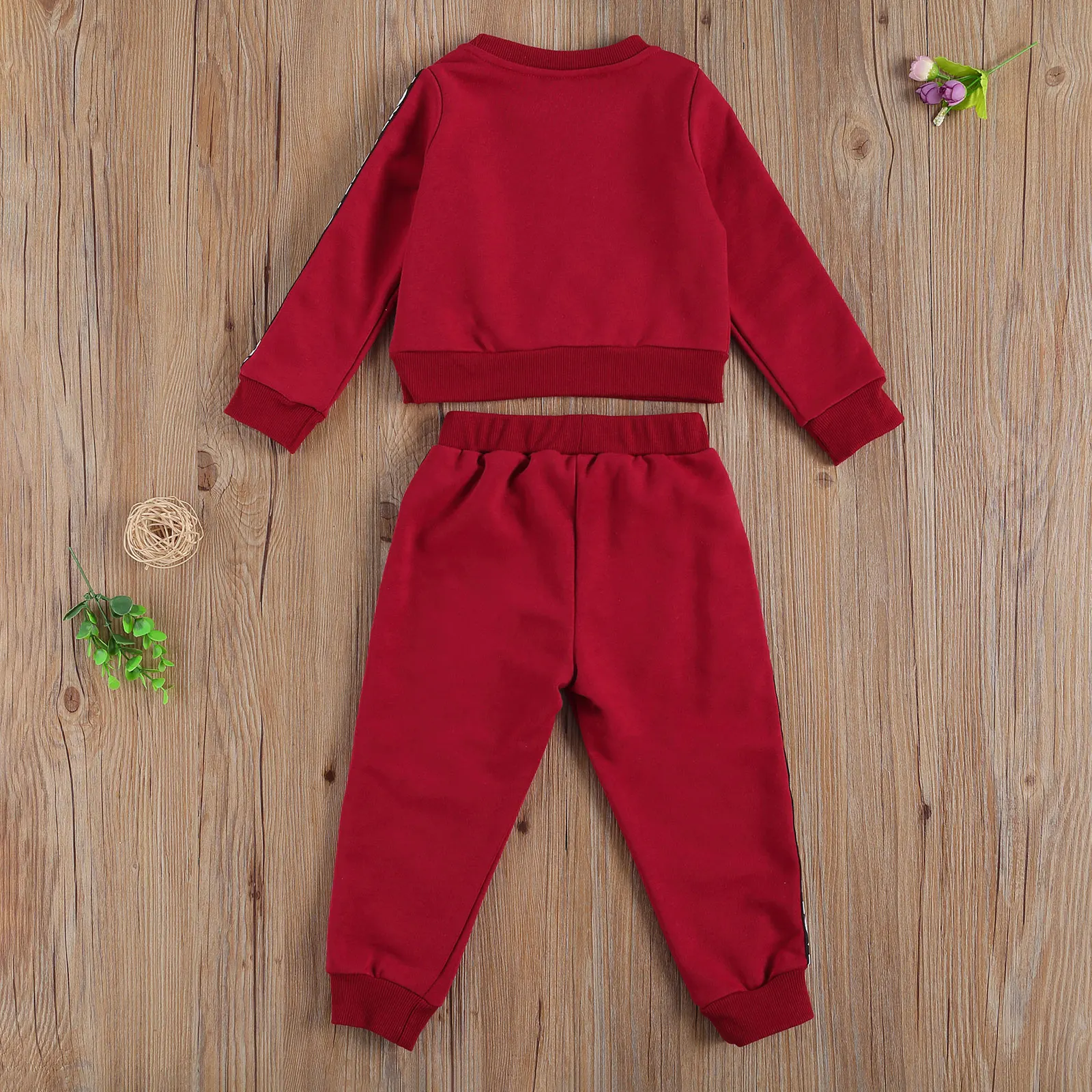 Комплекты одежды для девочек Сезон осень-зима Одежда маленьких Спортивный