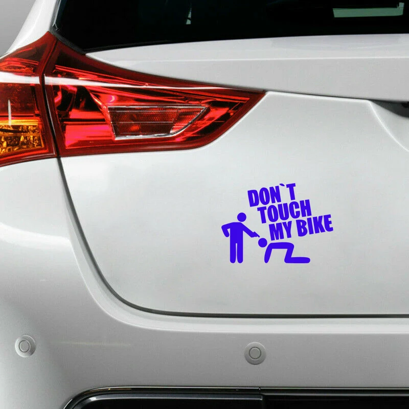 Новинка Лидер продаж стикер для автомобиля Don't Touch My Bike автомобильная наклейка