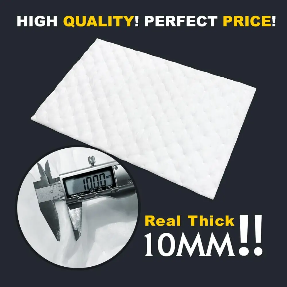 JGAUT 10 шт 32 &quotX20" 80 см x 50 звукоизоляция хлопок шумоподавление Deadener для двери