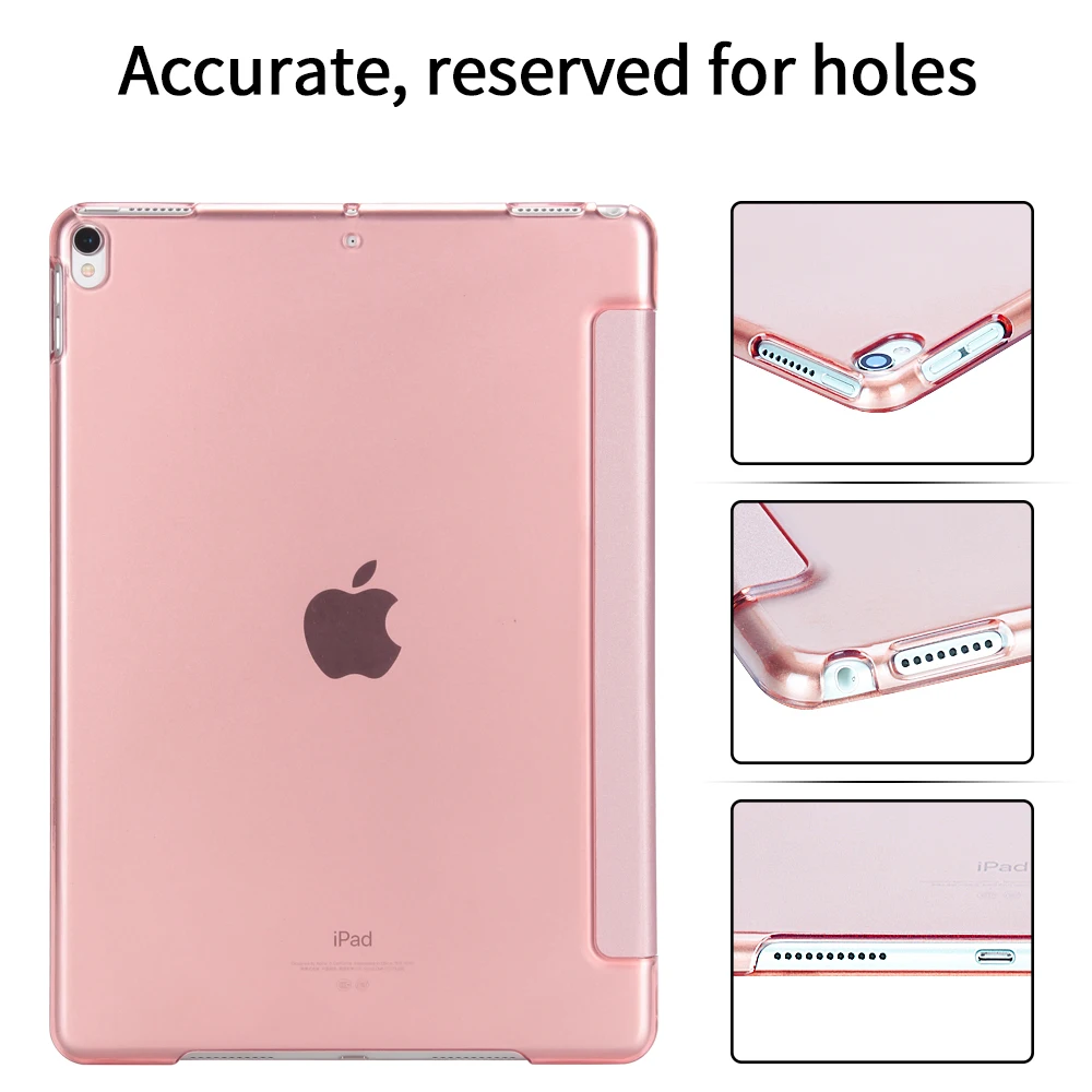 Чехол для Apple iPad Pro 10 5 дюйма умный чехол из искусственной кожи Ультратонкий 2017 ipad