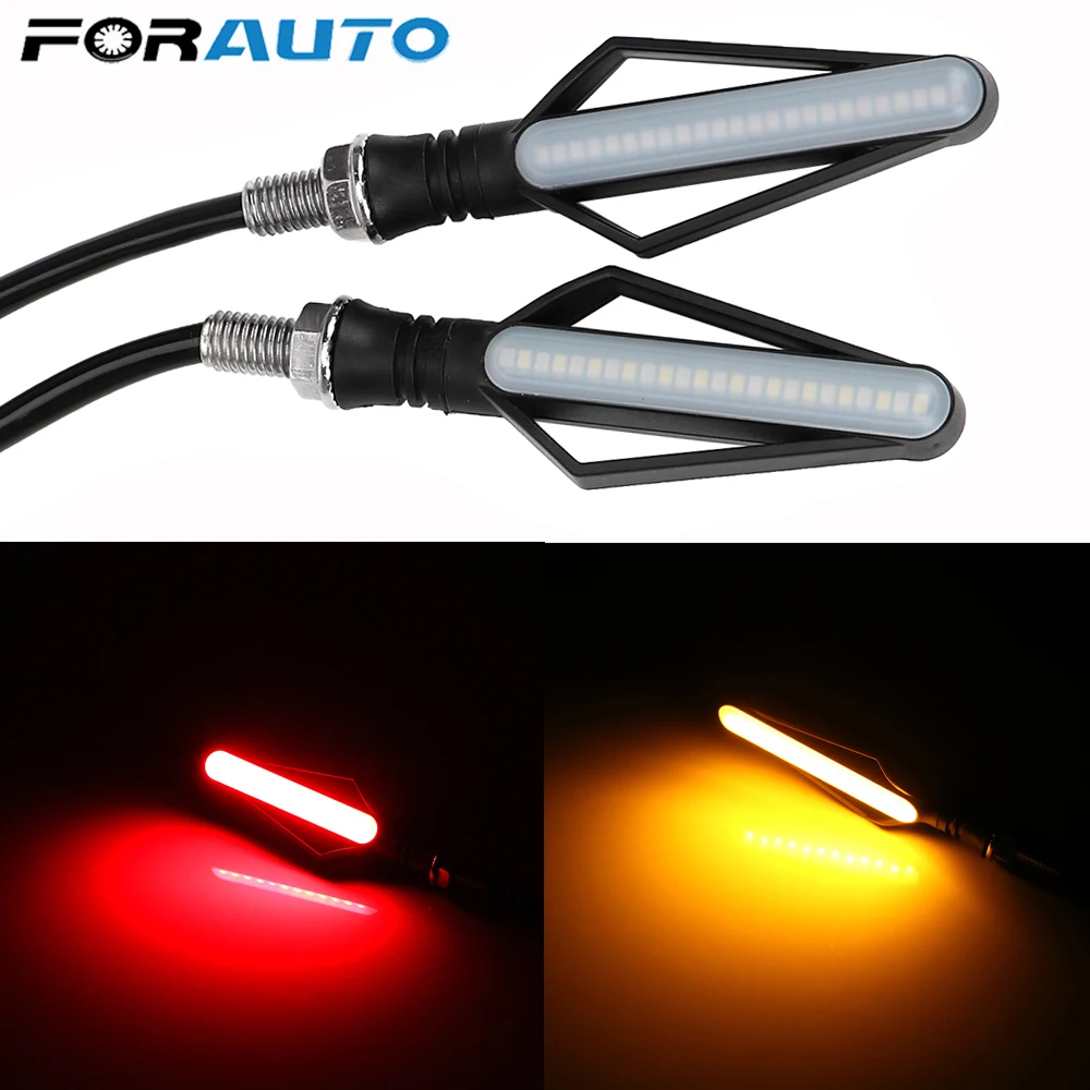 FORAUTO 1 шт. 24 светодиодный индикатор мигалка туман светильник сигнала поворота