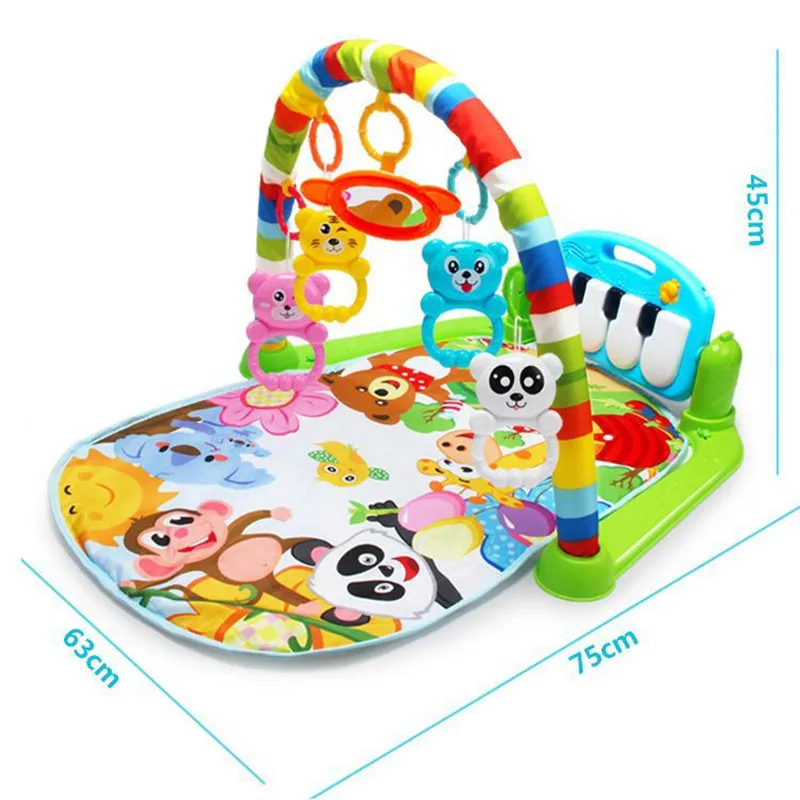Детский игровой коврик 0 18 месяцев музыкальная стойка для фитнеса новорожденный