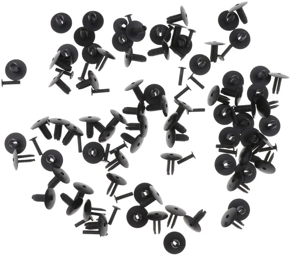 Пластиковые зажимы для автомобиля крепеж Push-типа бампера заклепки автомобильные