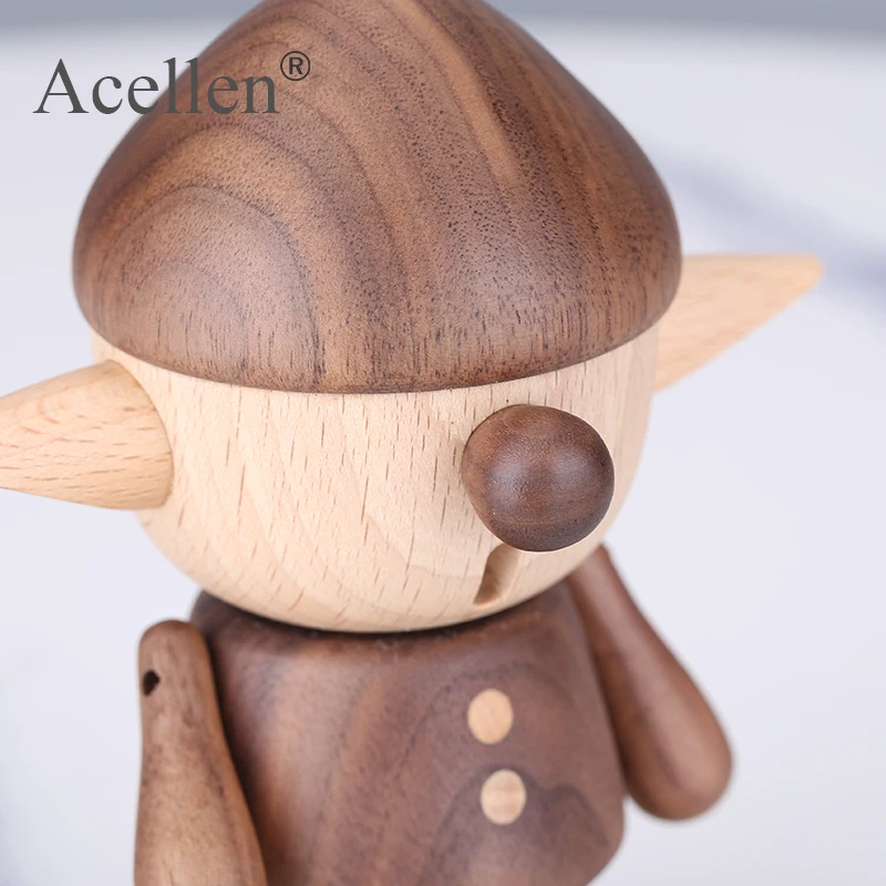 Скандинавский Деревянный Французский бульдог статуя Хоббит статуэтки домашний