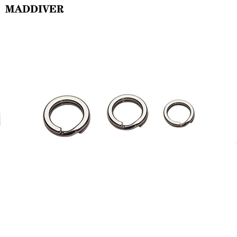 100 шт. разделенное кольцо из нержавеющей стали диаметром 8 мм 10 5 12 сверхмощное