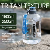 2 5l large capacity sport drinking water bottle outdoor travel sport bottle climbing tour camping sport water bottle