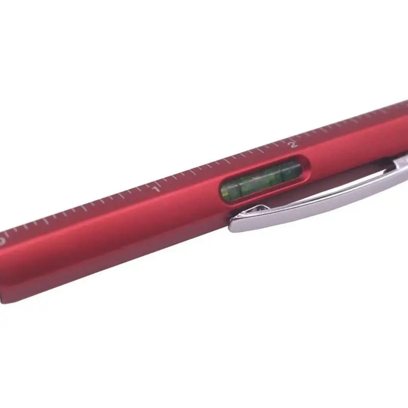 

Multi-Function 6 in 1 Sale Pens Ball-point Pen Level Screwdriver Caliper U4I6