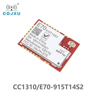 cc1310 915mhz wireless rf module cojxu e70 915t14s2 uart transceiver smd 915m moduleuart iot transmitter and receiver