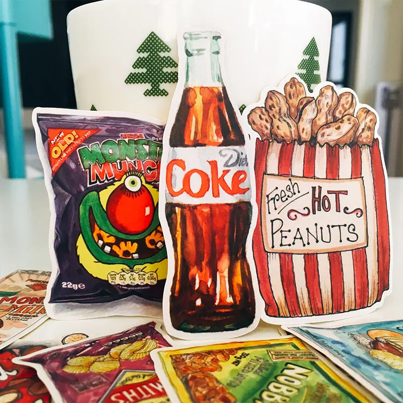 20 шт./упак. 2019 винтажные наклейки с буквами набор для скрапбукинга альбом