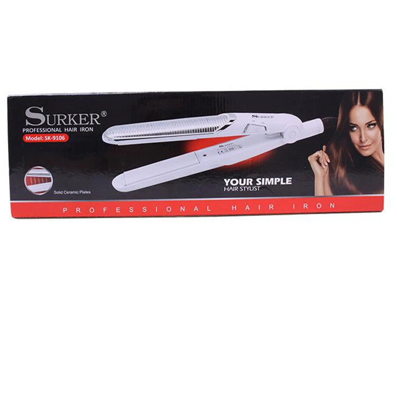 

Surker Electric Straightener SK-9106 Anion Hair Straightener