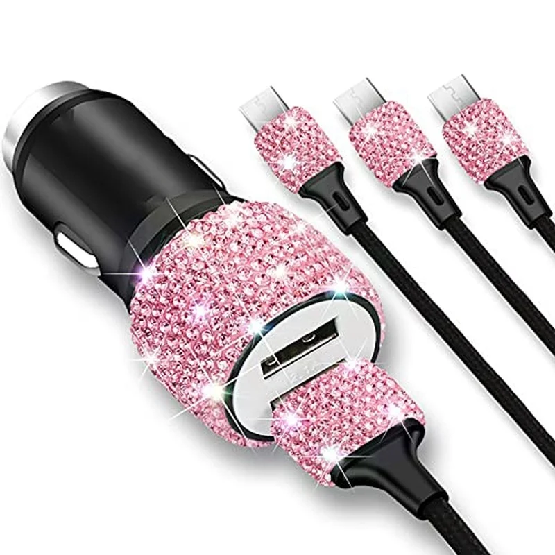 

Автомобильное зарядное устройство с двумя USB-портами, 5 В, 2,1 А
