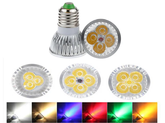 Светильник ing E27 Точечный светильник с регулируемой яркостью светодиодный 3 Вт 4 5