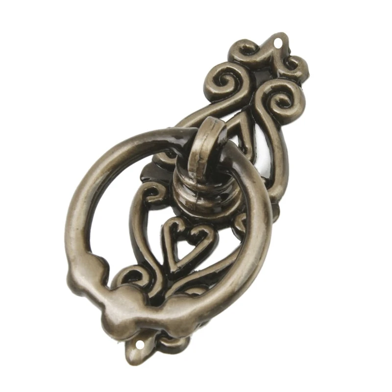 10 шт винтажный кухонный шкаф буфет комод дверное кольцо для ящика ручки (античная