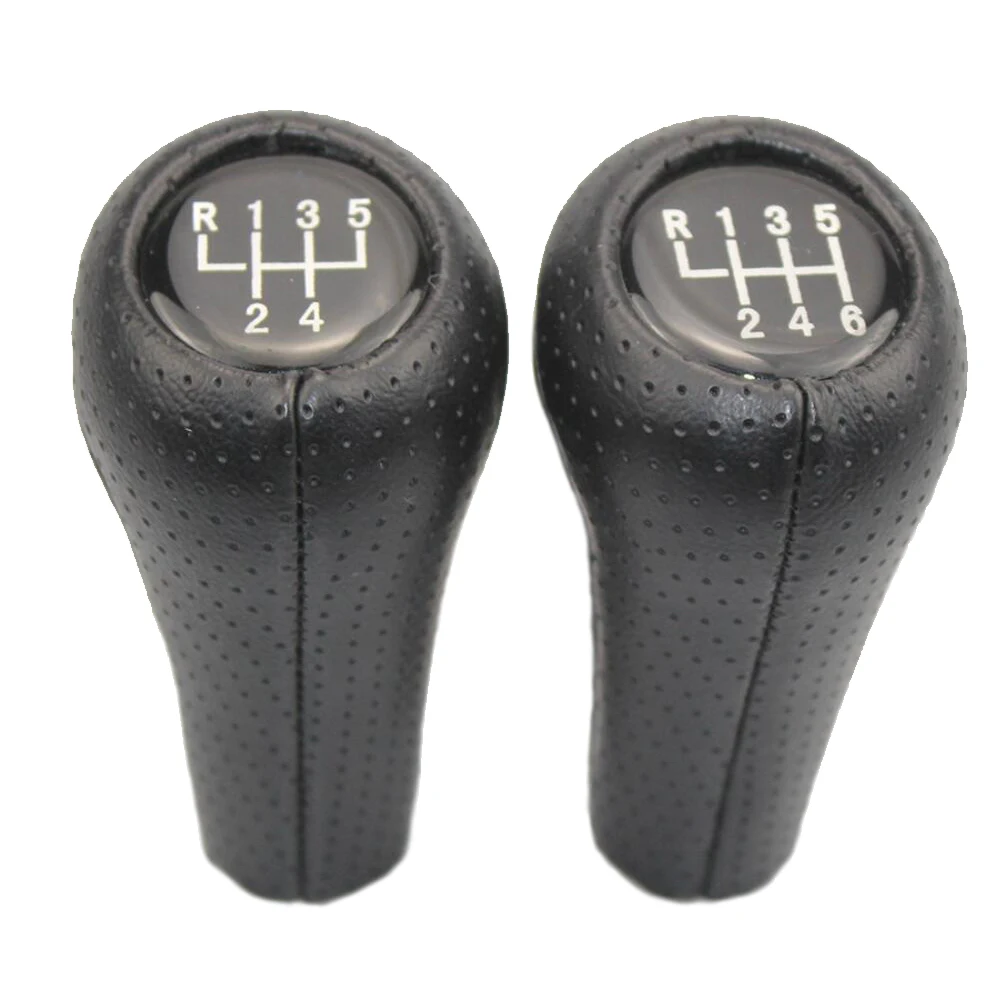 

Car Gear Shift Knob for BMW 1 3 5 6 E46 E53 E60 E61 E63 E65 E81 E82 E83 E87 E90 E91 X1 X3 X5 Handball Auto Leather Shifter Stick