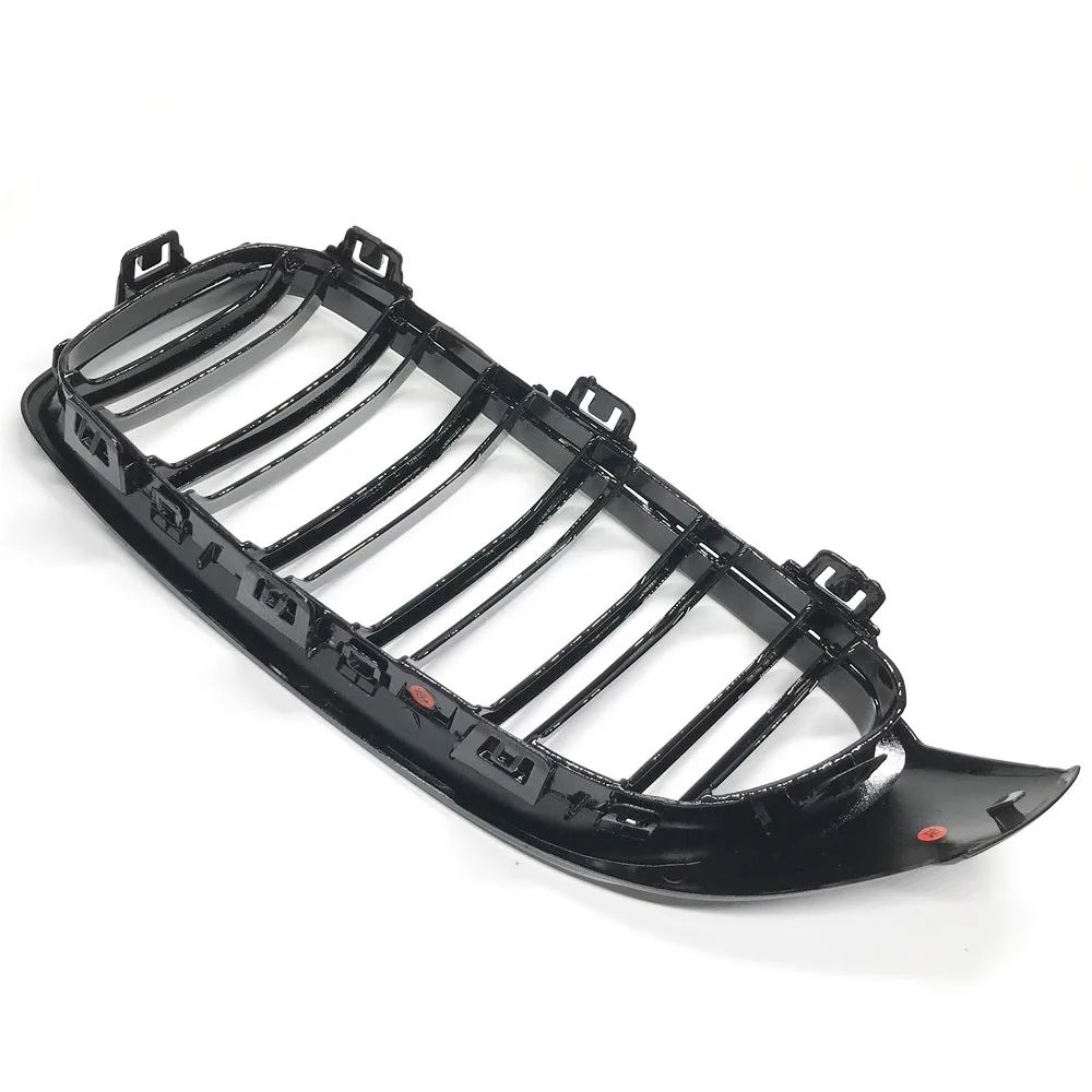 

Front Grill Grilles Kidney Grill Replacement for BMW 4 Series F32 F33 F36 F80 F82 Double Slat M4 Sport Style Bright Black