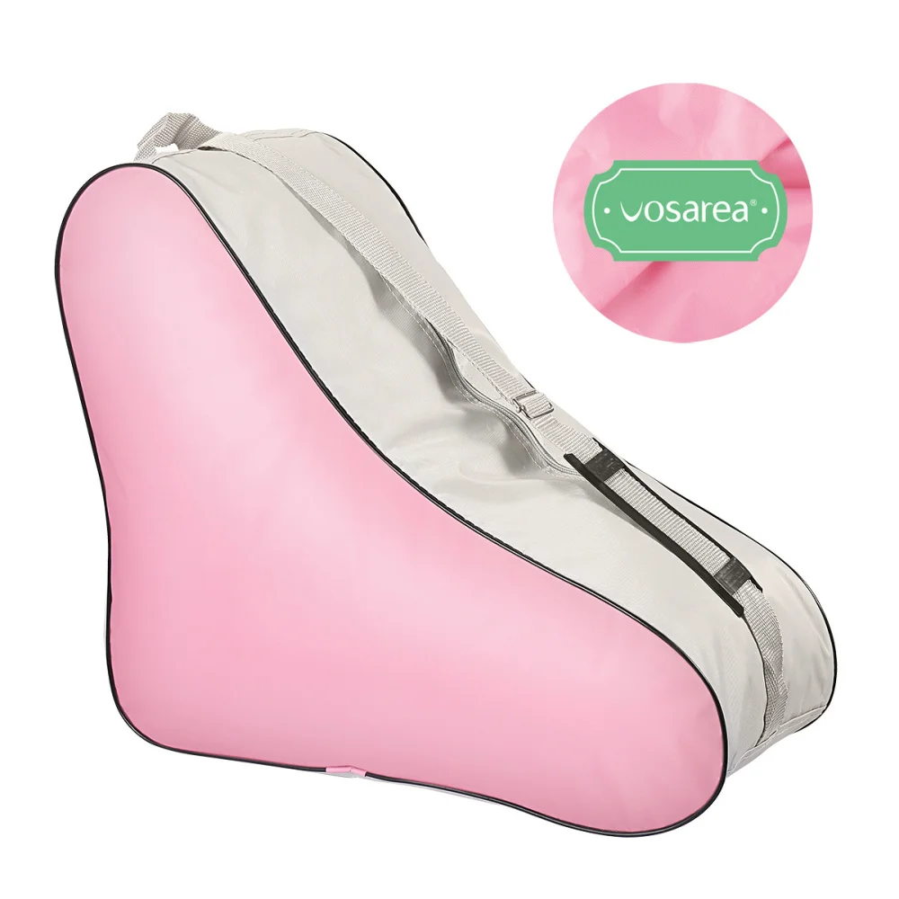 

Vosarea Mesh Cloth Tote Bag Skates Triangle Bag Shoulder Bag Large capacity Package )