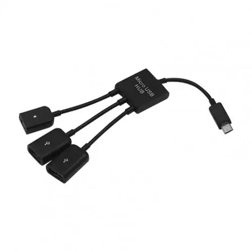 Многофункциональный кабель для передачи данных OTG 3 в 1, планшетный ПК, usb-разветвитель,  OTG-адаптер, функция питания, подключи и работай, Micro-USB, ПВХ - купить  по выгодной цене | AliExpress