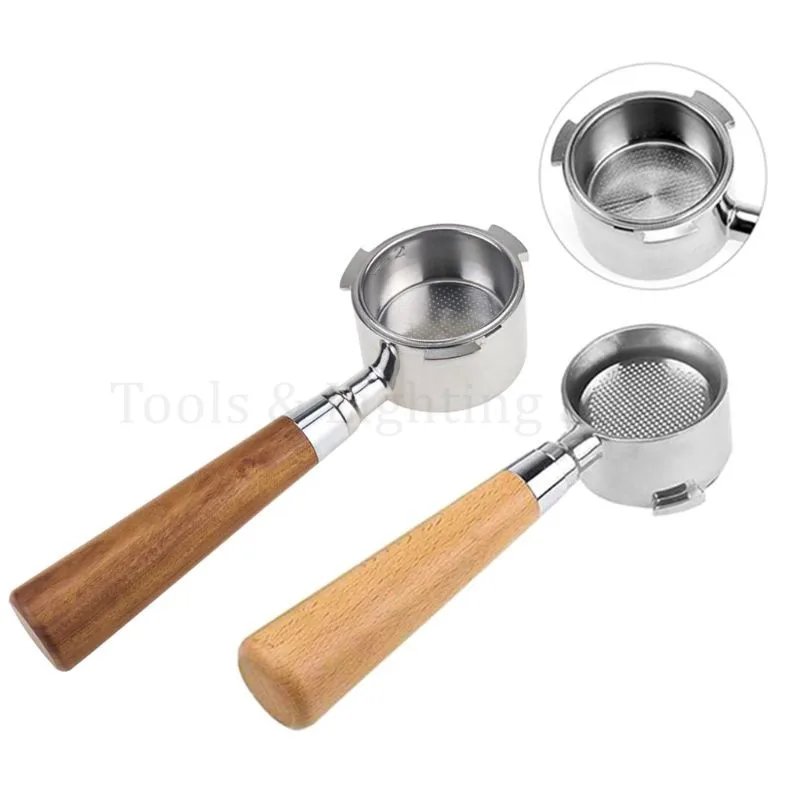 Портативный фильтр 51 мм для кофе Delonghi EC680/EC685 сменная ручка из нержавеющей стали