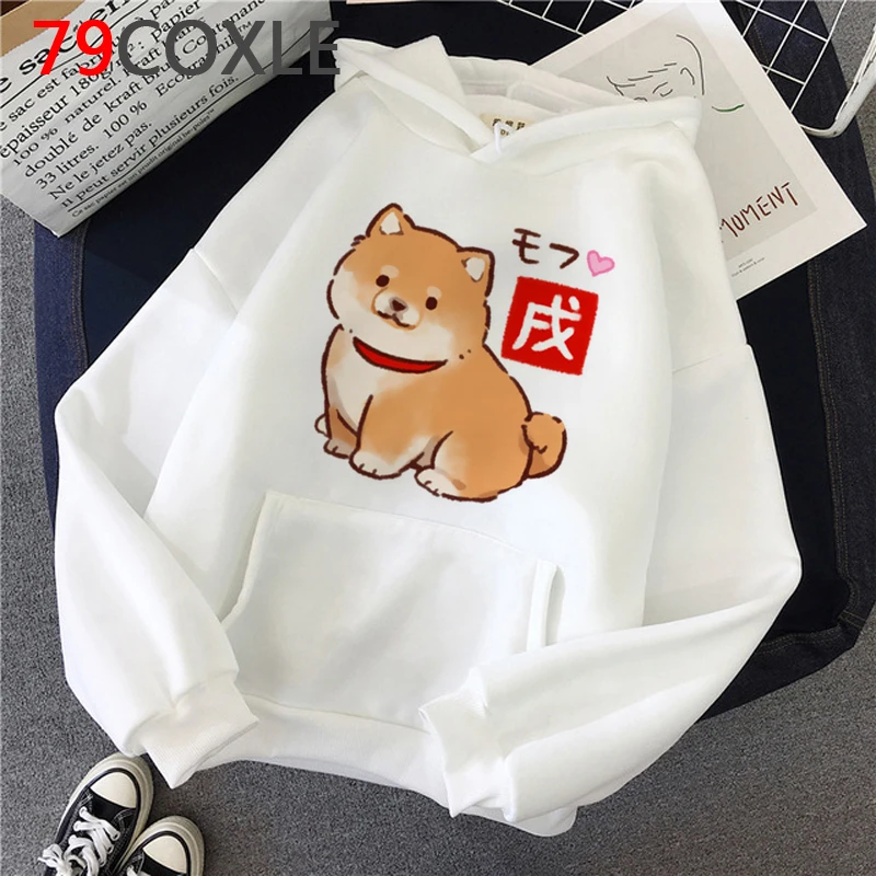 

Shiba Inu hoodies female Oversized Ulzzang female clothing Oversized