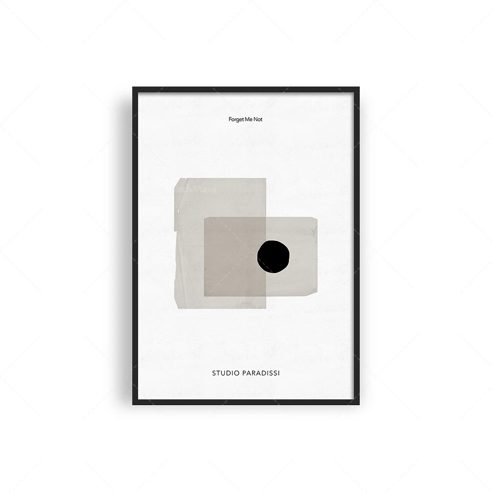 Современный печати набор плакатов 4 светильник Настенный декор минималистский