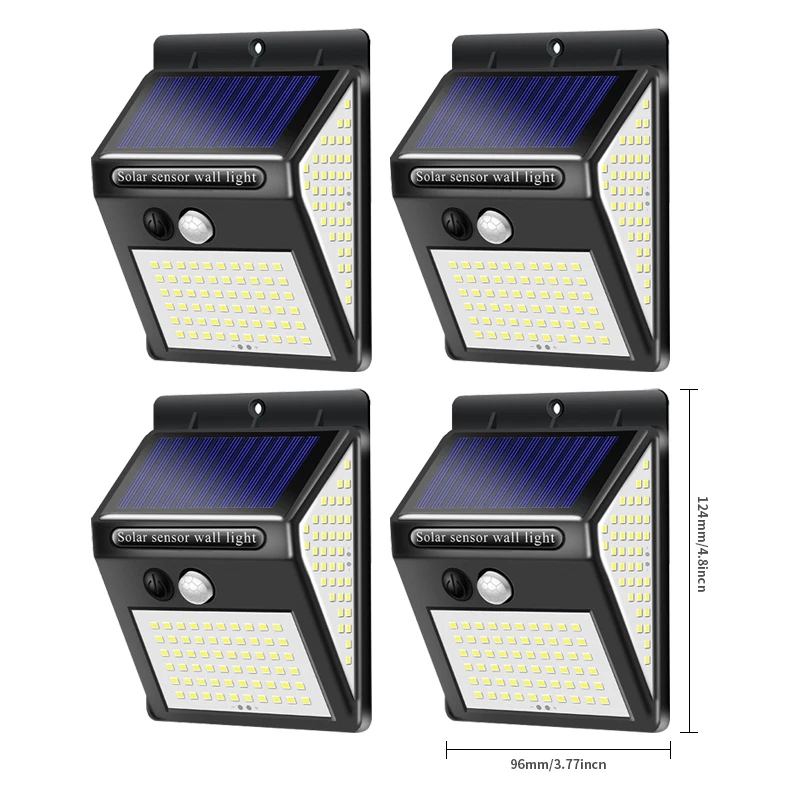 

LED Solar Lights Solar Powered With Motion Sensor Wall Lamp Lantern With Motion Sensor LED Street Wall Lamp For Street Lighting