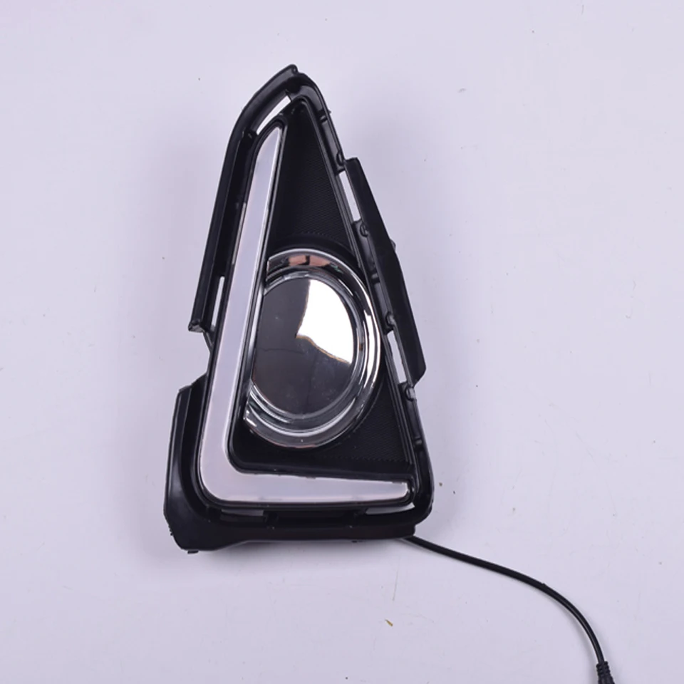 Fit For Toyota RAV4 RAV 4 2016 2017 2018 Car Accessories 12V LED DRL Daytime Lights Running Light Waterproof Fog Lamp | Автомобили и