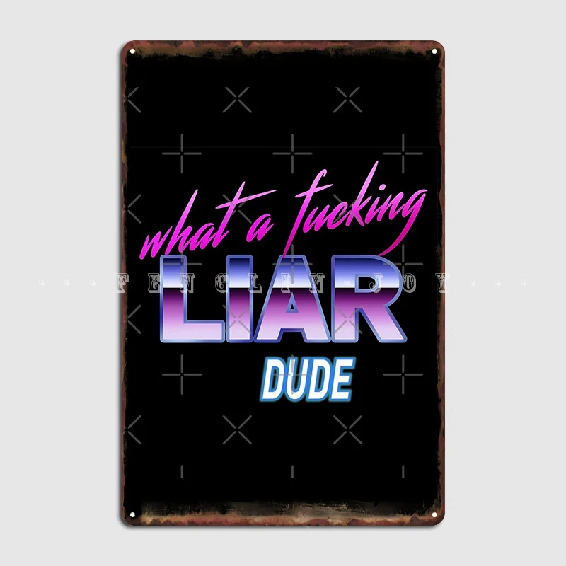 

Hasan Piker What A Liar Dude Metal Sign Wall Cave Cave Pub Personalized Garage Decoration Tin Sign Poster