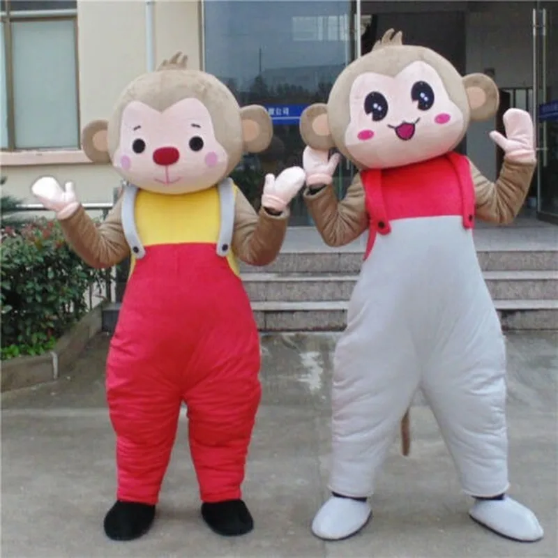2020 маскарадный костюм обезьяны Косплей Пушистые костюмы Вечерние наряды для