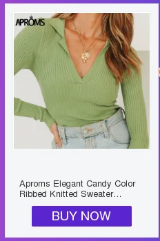 Aproms Chic Глубокий V трикотажный пуловер Женская зимняя обувь белый Ovesize Ленточки вязать крючком свитер Для женщин Укороченный джемпер тянуть вершины