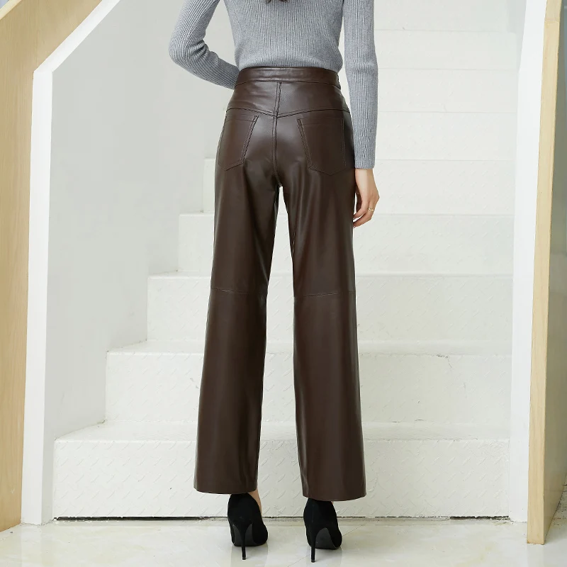 Рисунок 5 - Кожаные Брюки женские осенние и