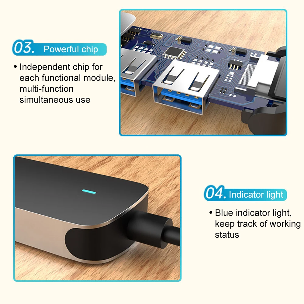 тип c 4 в 1 usb концентратор 30 20 мульт