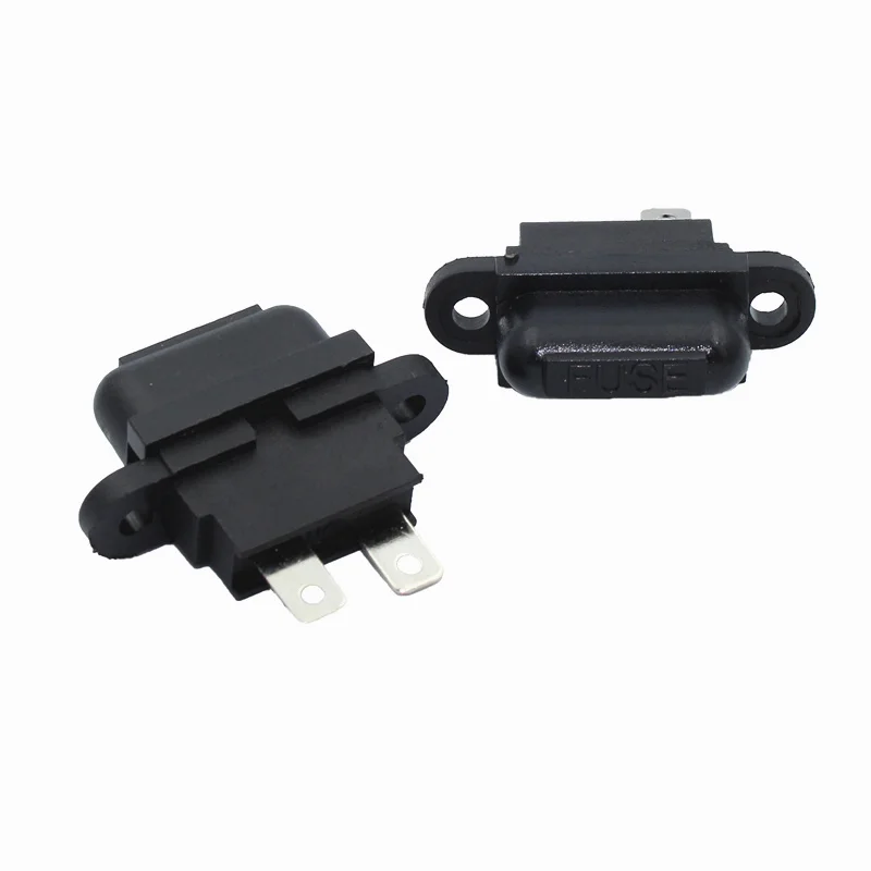 100 шт. ATC предохранитель лезвие Стандартный Держатель предохранителя с крышкой QS