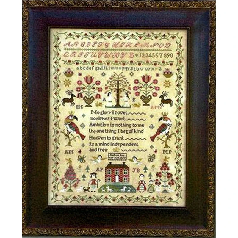 

ZZ4452 For Needlework Kit NOT PRINTED Cross stich Painting Set Cross Stitch Kits Cross-stitch Embroidery Set Stitch Kits Cross