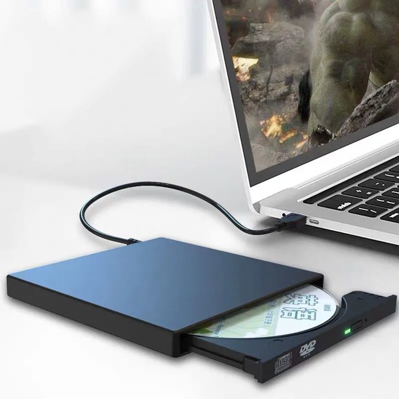 Оптический usb-дисковод внешний DVD коробка горелки discs диски плеер Портативный