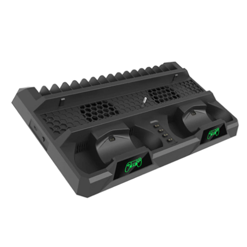 Вертикальная подставка для Sony PS4 Slim Pro Dual Charge Station Cooler PS4|Вентиляторы| |