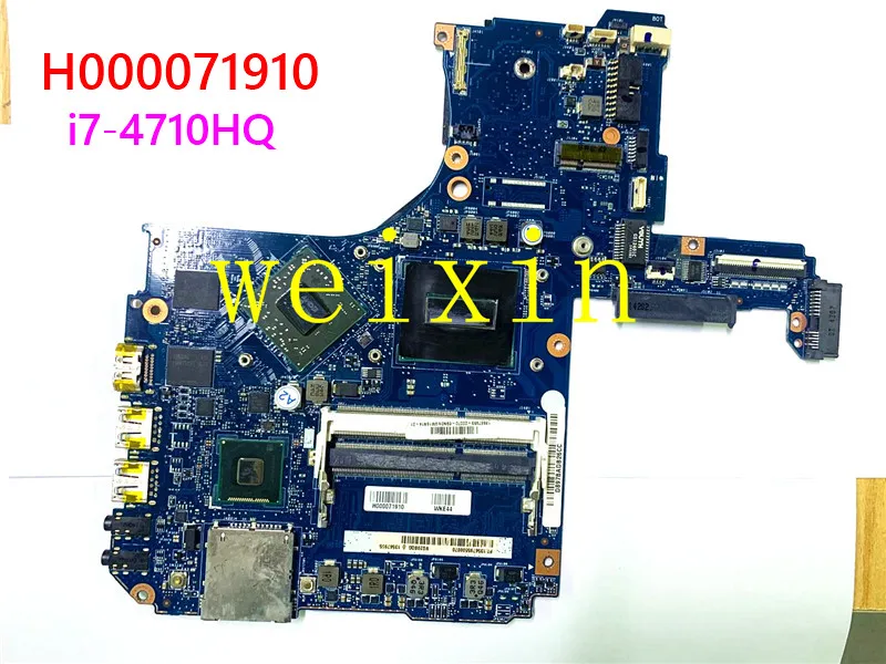 Материнская плата для ноутбука toshiba P55T модель H000071910 SR1PX P55T-B VG20SQG 20CQG rev.2.1 100% год -