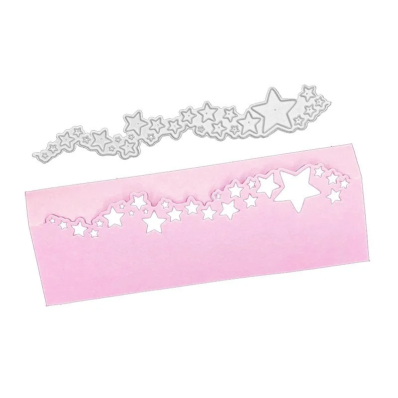 

Wave Star Metal Cut Dies Stencils for Scrapbooking Stamp/Photo Album Decorative Embossing DIY Paper Cards