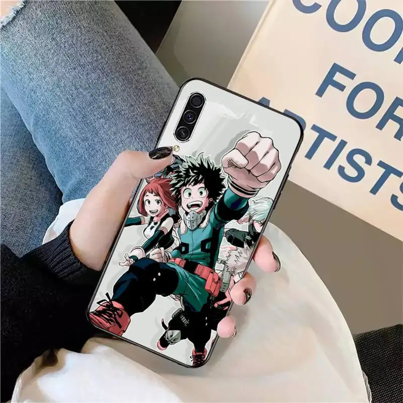 

Anime my hero academia figure Phone Case For Samsung A40 A31 A50 A51 A71 A20S S8 S9 Plus note 20 ultra
