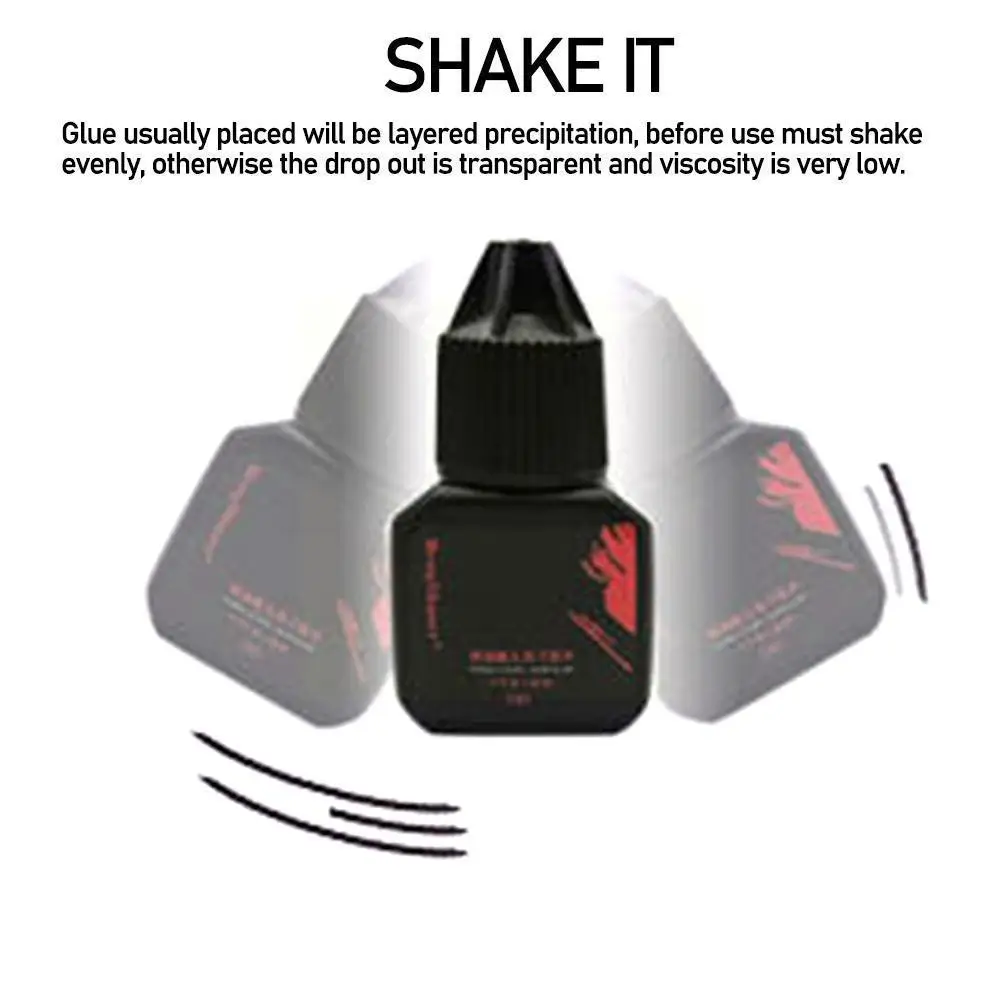 

Быстросохнущий, стойкий, фотоклей, клей для ресниц, без запаха, без клея, раздражение ресниц, портативный E8Q3