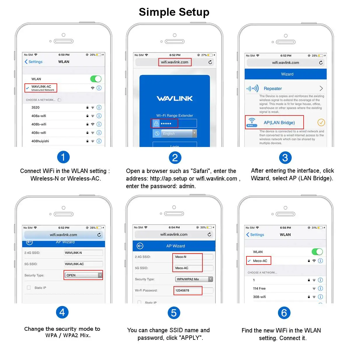 

Wavlink AC600 27dBm High Power Wifi Repeater 2.4G/150Mbps +5GHz /433Mbps Wireless Wifi Router with WISP Outdoor Wifi Extender