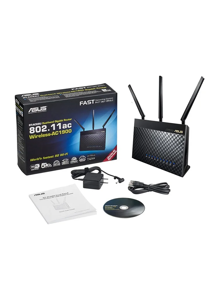 ASUS router Wi Fi ретранслятор AImesh двухдиапазонный беспроводной AC1900M гигабитный