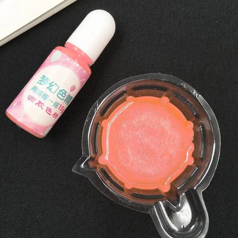 

12 Pcs/set UV Resin Epoxy Pigment Liquid Mixed Color Dye Jewelry Carfts Making