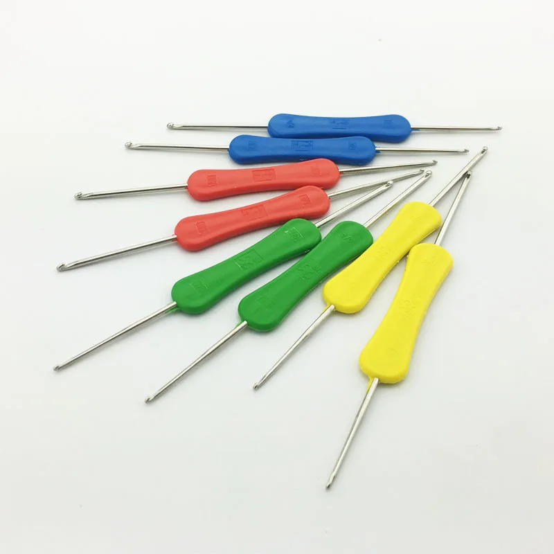 

1Pcs Double head Crocet Hooks Knitting Needles Sweater Knitting Needles Sewing Tools Double Crochet Hook Sweater Tool
