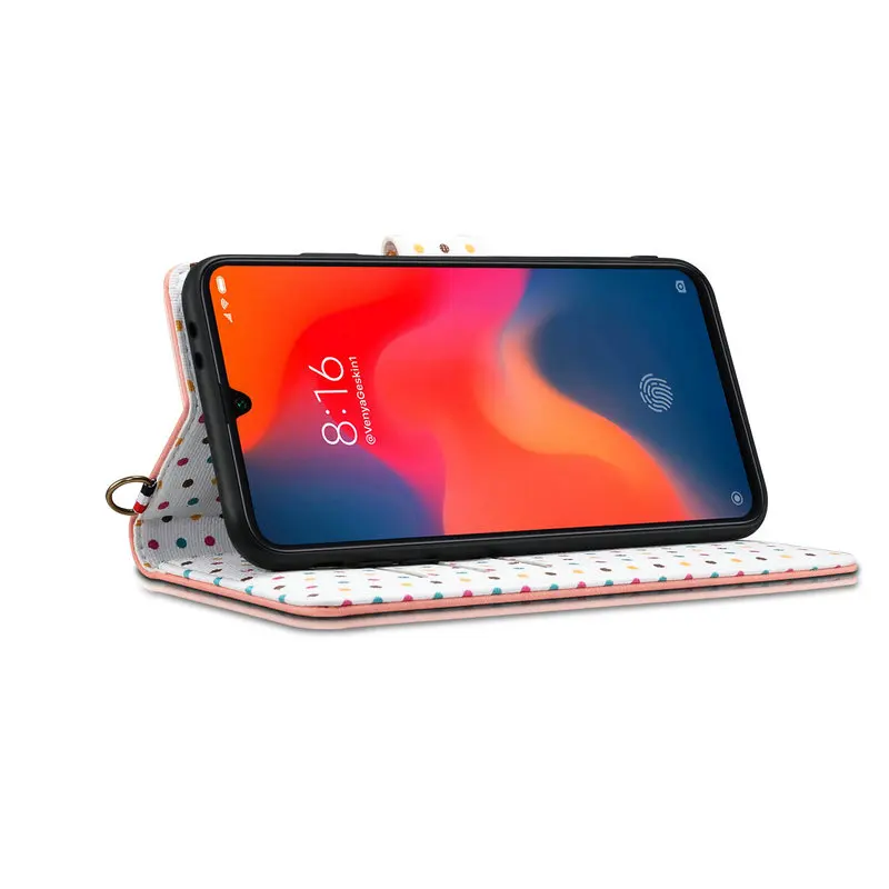 Чехол-книжка mi 9 T для Xiaomi mi 9 T, чехол mi T9 Pro 9 T, Роскошный кожаный бумажник в горошек для Funda Xiaomi mi 9, чехол mi 9 T, защита