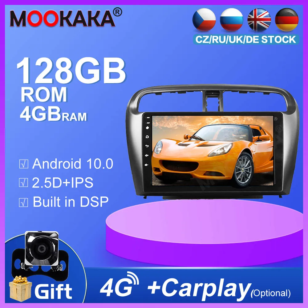 

Автомобильный GPS-навигатор на Android 128, 2012 ГБ для Mitsubishi Attrage 2016-, стерео Мультимедийный Плеер, автомобильное радио, головное устройство Carplay DSP